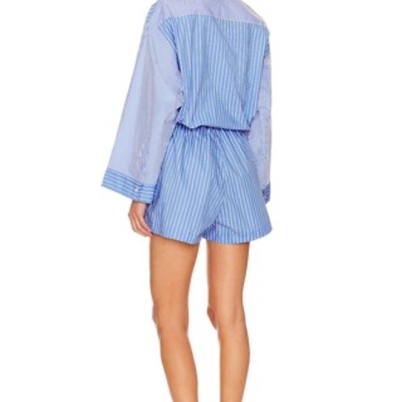 Faithfull the Brand
Capaci Striped Cotton Romper - Picture 4 of 5